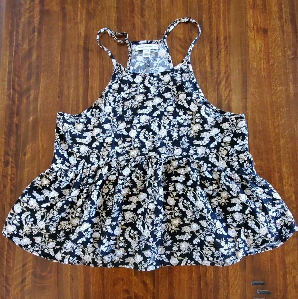 2/$10 American Eagle Floral Print Cami Size XS